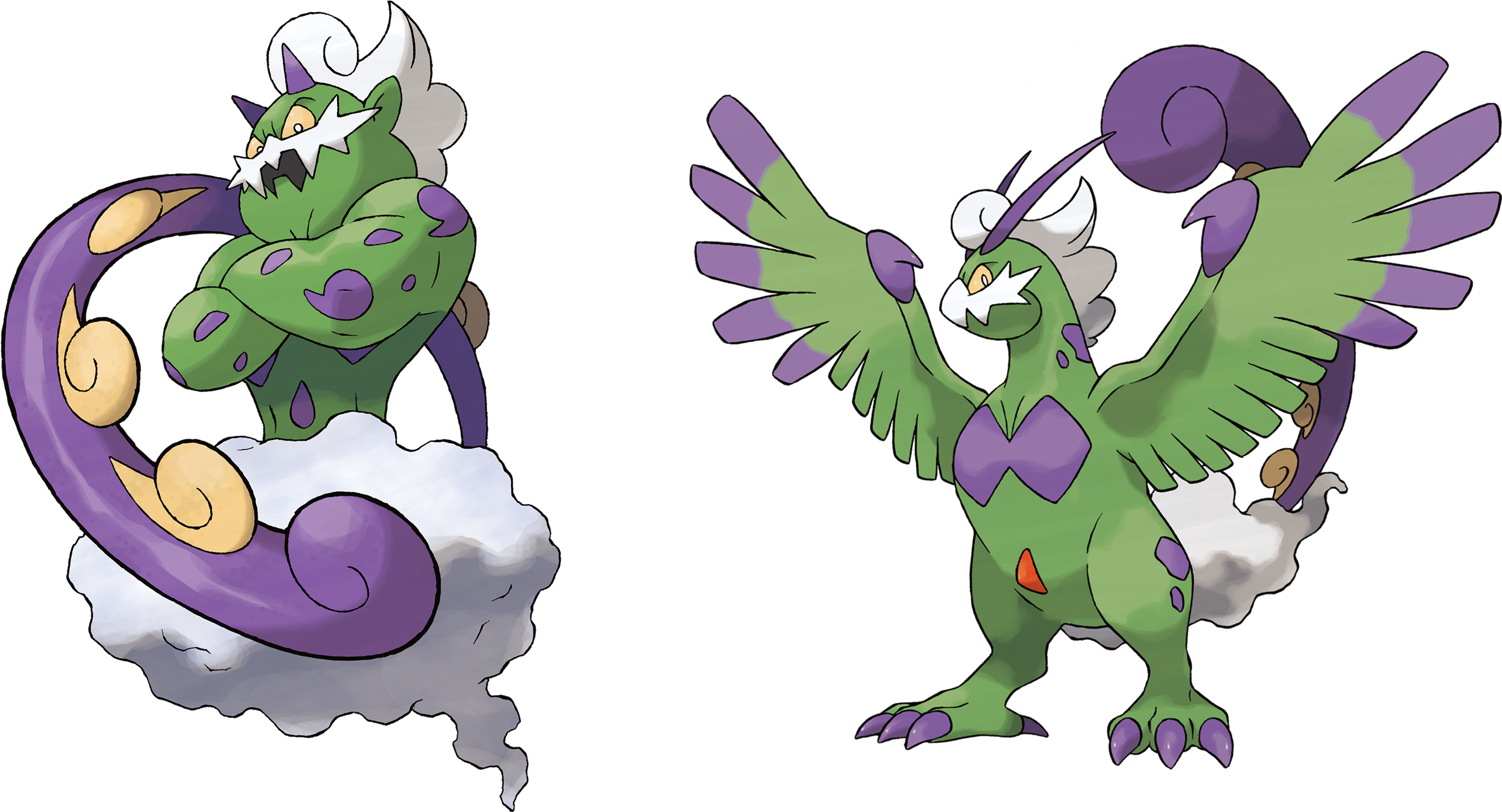 Tornadus Becomes A Bird By Looking Into A Mirror - Pokemon Tornadus (2560x1280), Png Download