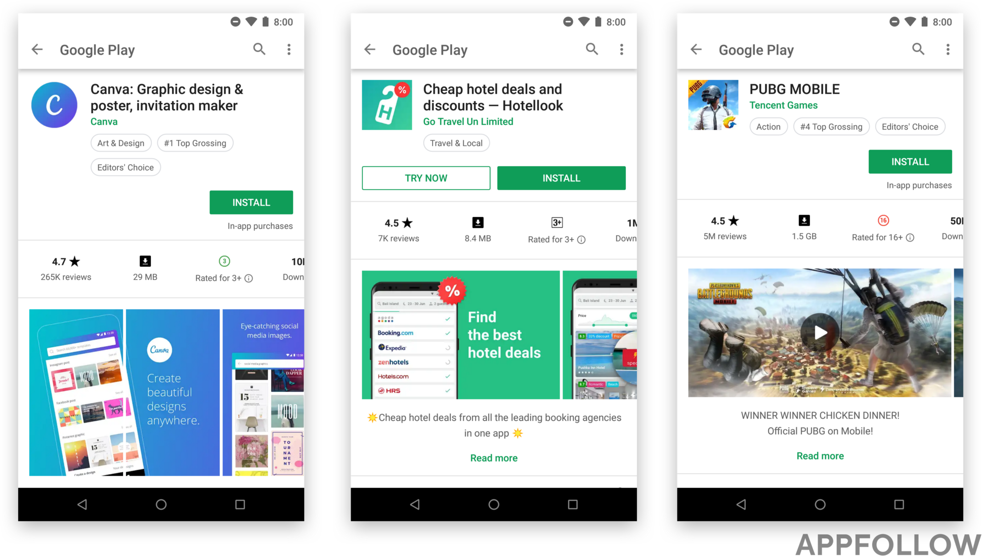 New Google Play Store App Listing Layout - App Store Optimization (2000x1156), Png Download