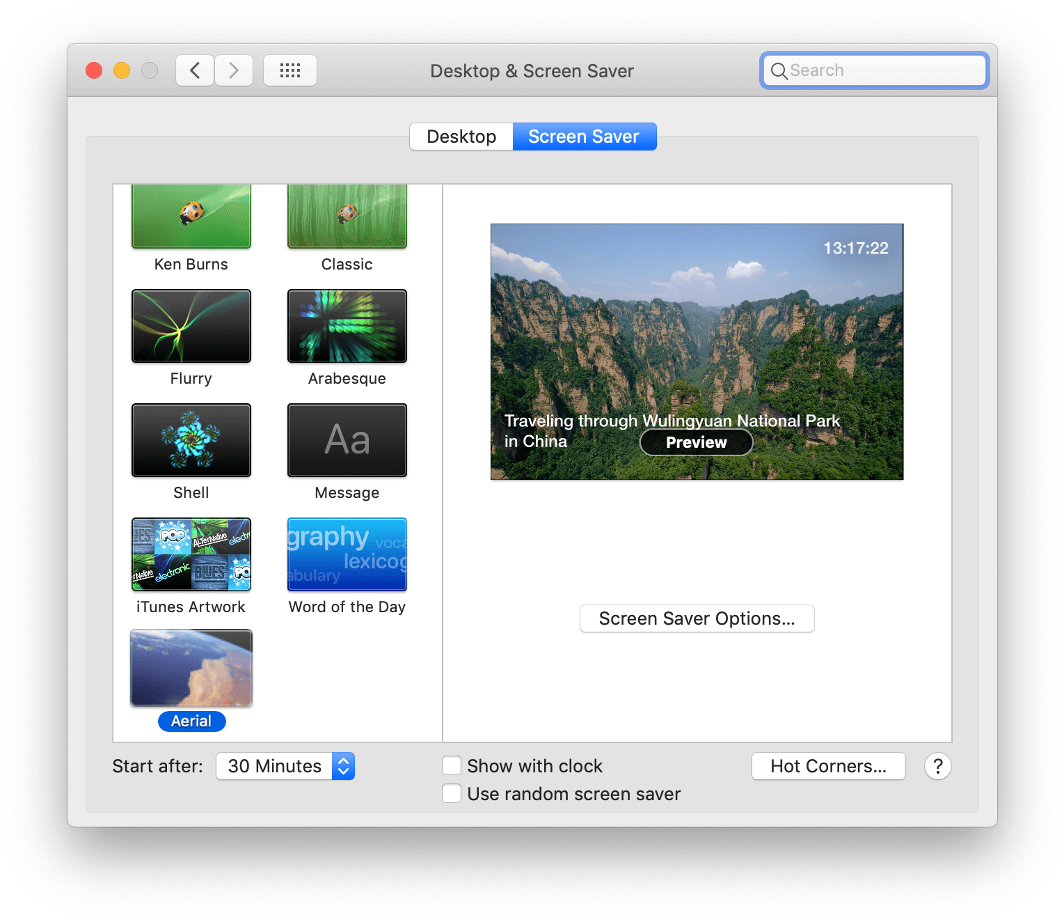 Screen Shot 2018 10 29 At 13 17 - Mac Screen Saver Options (1560x1348), Png Download