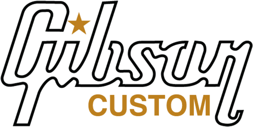 Logo Gibson Custom - Gibson Custom Shop (900x511), Png Download