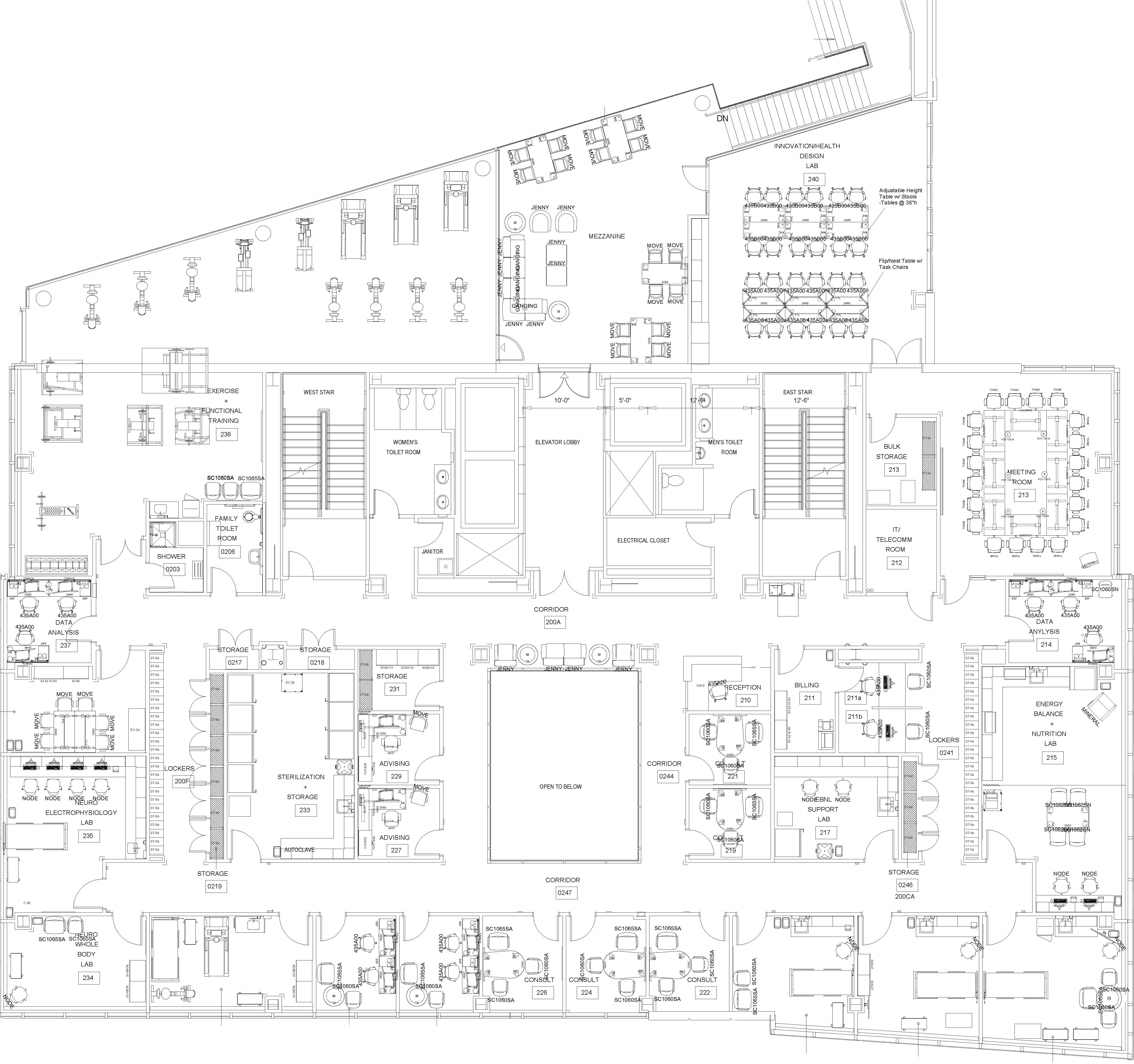 Exercise & Functional Training Lab - Paper (5721x5030), Png Download