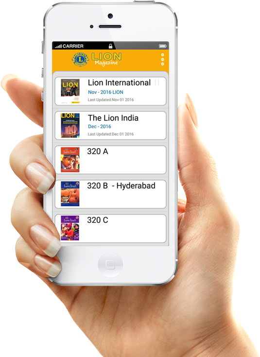 Celebrate Centennial By Going Green - Lions Clubs Mobile App (541x734), Png Download