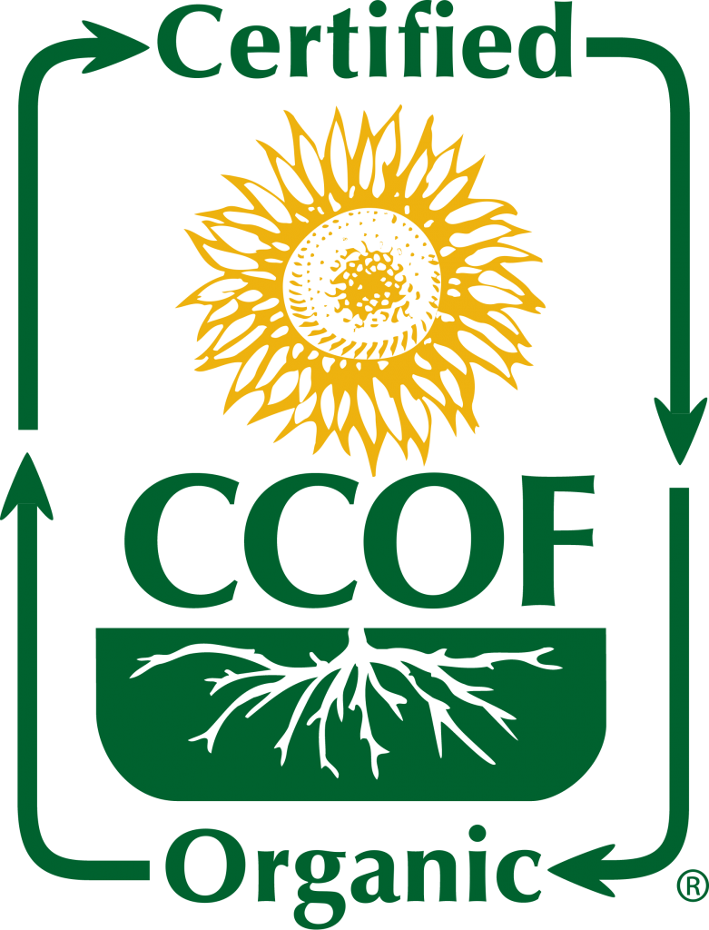 Certified Ccof Organic Logo - Certified Ccof Organic (781x1024), Png Download