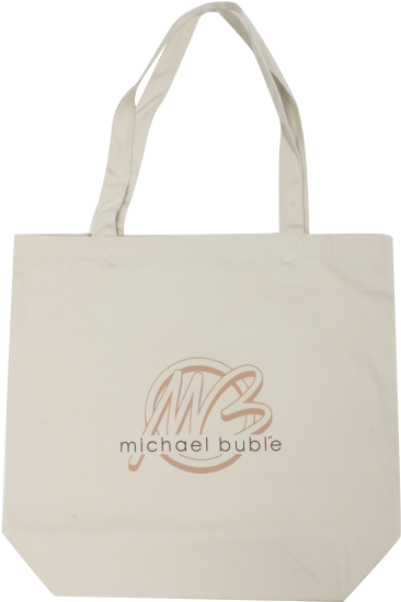 Michael Bublé Organic Logo Tote Bag - Tote Bag (600x600), Png Download