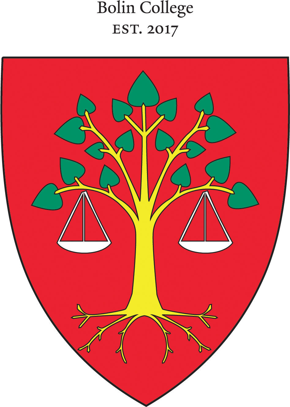 Bolin Residental College Shield Proposal - Blue Peace Sign (1500x1500), Png Download