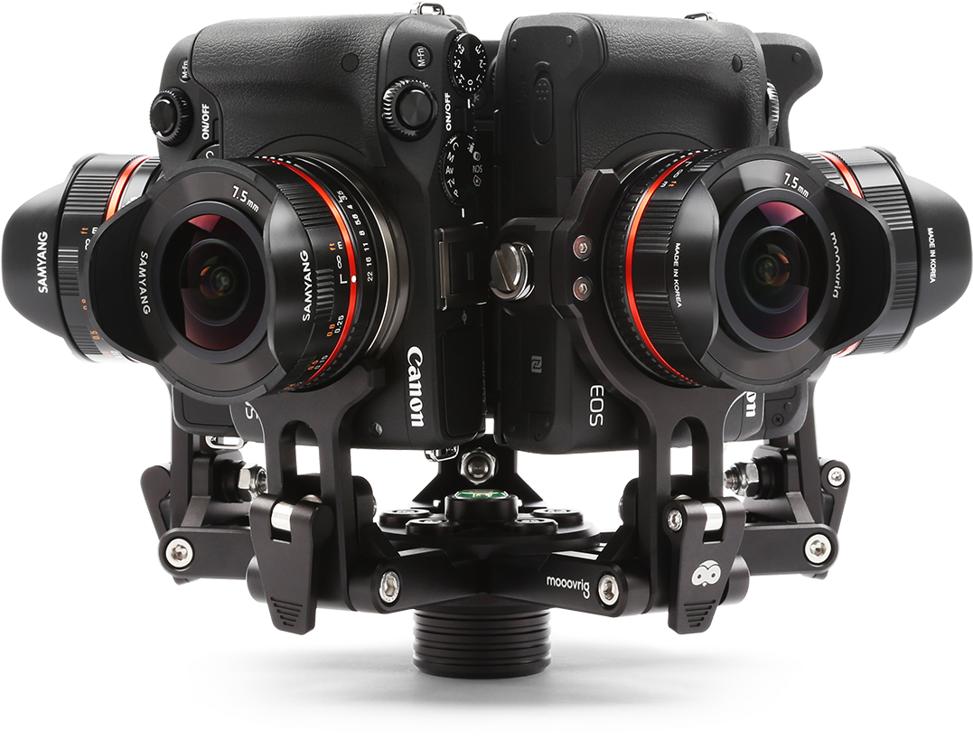 Las Mejores Cámara 360 Grados Profesionales - Sony A7 360 Rig (1191x921), Png Download