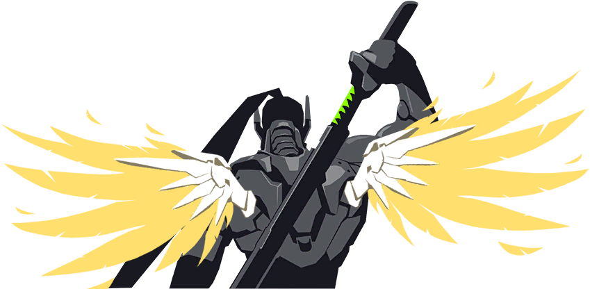 Blizzard,blizzard Other, Overwatch, - Genji Draw Spray (854x424), Png Download