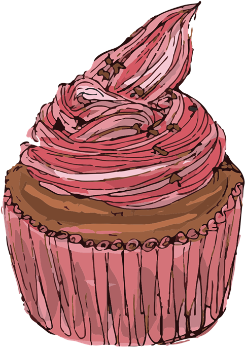 Es Hora De Comer Pastel - Chocolate Cake (488x698), Png Download