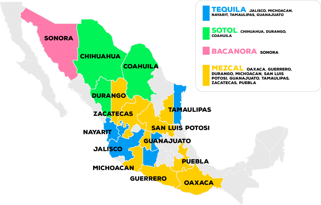 Region Norte De Mexico (1024x655), Png Download