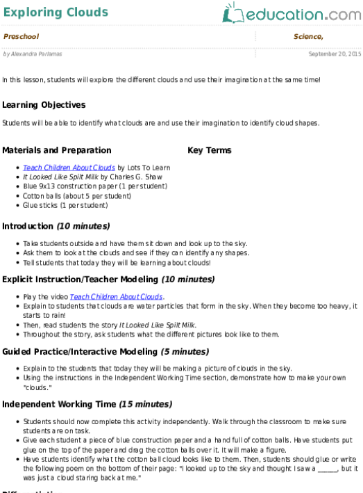 Preschool Earth & Space Science Resources - Lesson Plan On Living And Non Living Things (557x731), Png Download