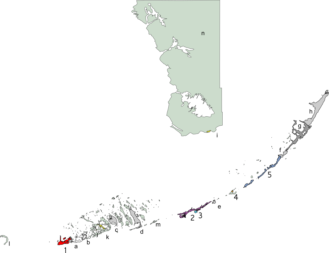 Collection Of Free Florida Vector Map - Monroe County Florida (1280x983), Png Download