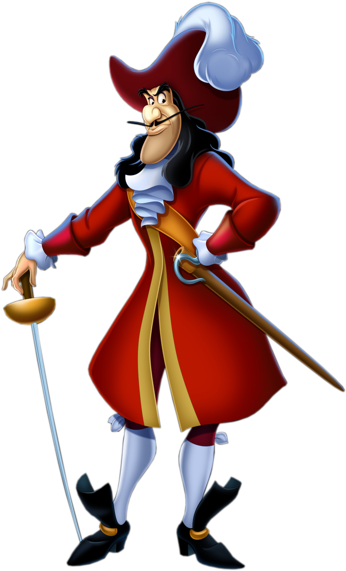 Captain Underpants Clipart At Getdrawings - Captain Hook Vs Captain Jack (750x1225), Png Download