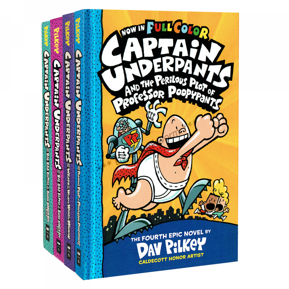Captain Underpants And The Perilous Plot Of Professor (1000x1000), Png Download