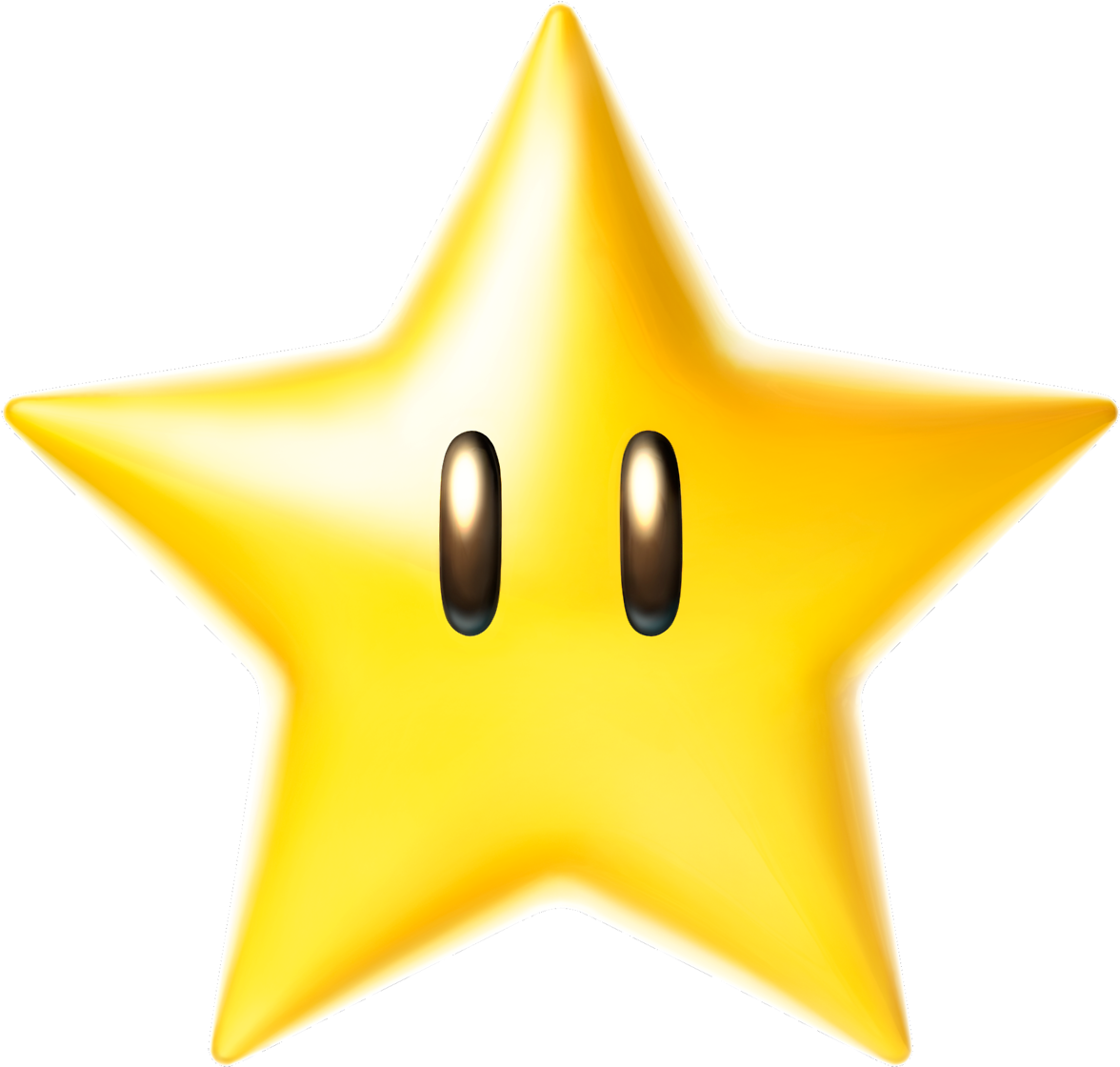 Mario Kart Estrella Star - Estrella Mario Kart Png (1280x1280), Png Download