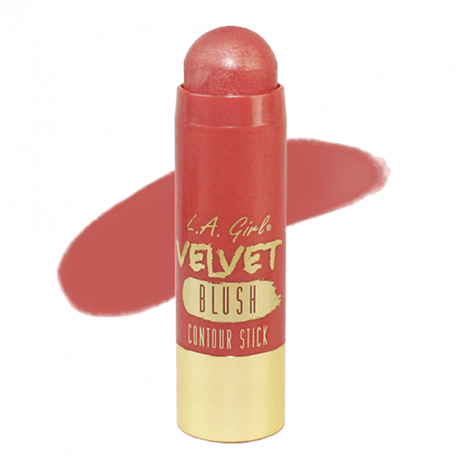 Velvet Blush In Glimmer - La Girl Velvet Contour Blush Stick Dreamy (645x645), Png Download
