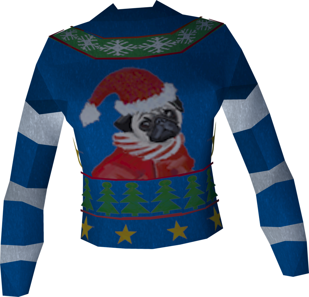 Detailed - Runescape Christmas Sweater (1000x964), Png Download