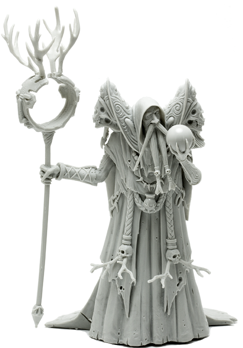 Kingdom Death Necromancer Boss (530x700), Png Download