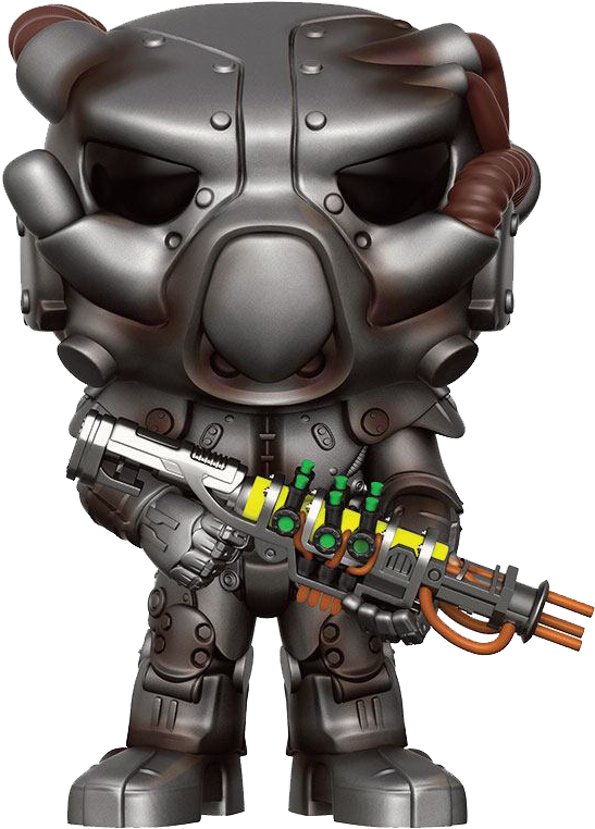 Games Fallout 4 X-01 Power Armor - Funko Pop Fallout (569x809), Png Download
