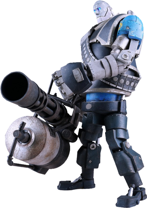 Team Fortress - Team Fortress 2 Robot Heavy (495x700), Png Download