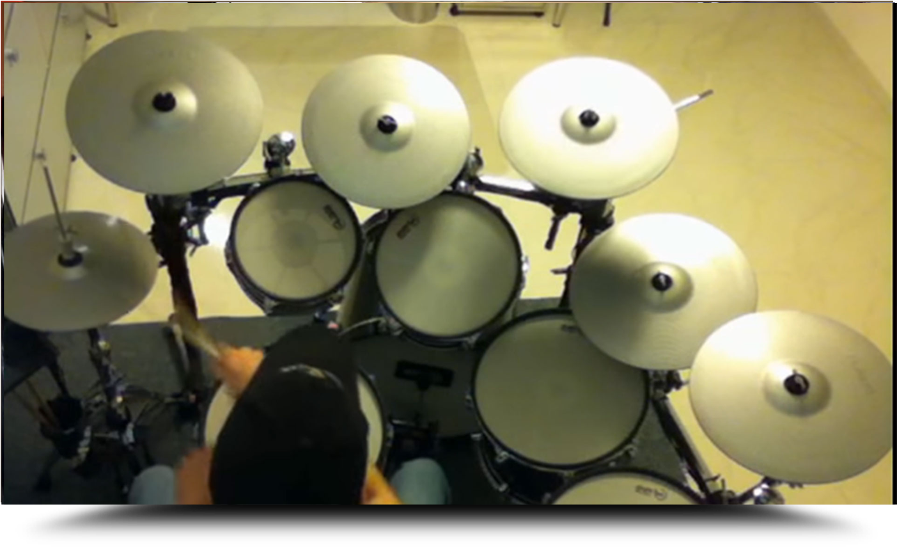 Metallica Cover - Drumhead (1301x820), Png Download