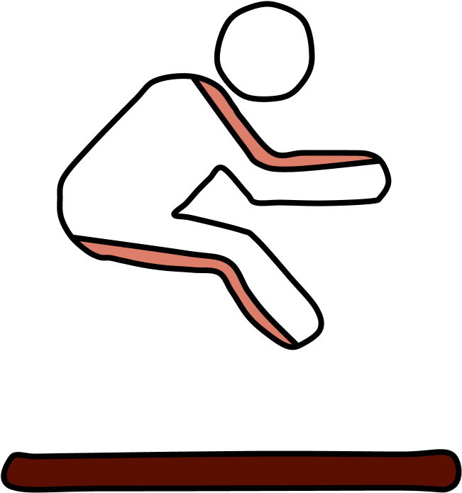 Long Jumper - Line Art (816x1056), Png Download