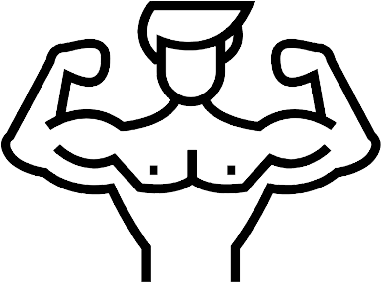 Weightlifting 3 - Bodybuilding (838x774), Png Download