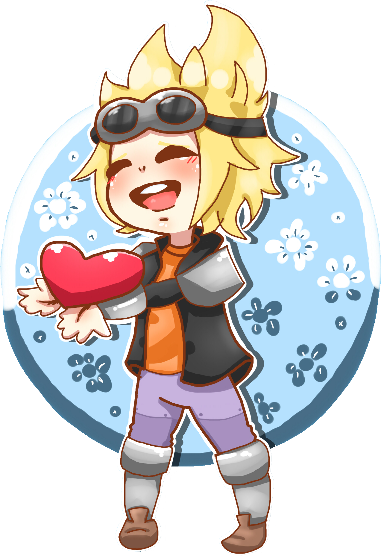 Chibilukas Png - Cartoon (1500x2000), Png Download
