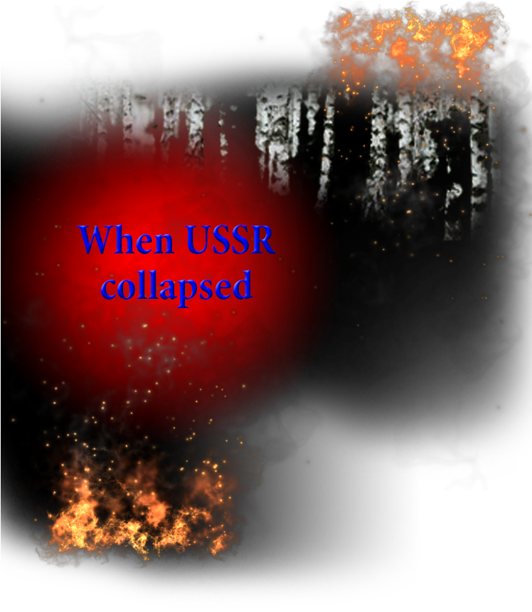 What Happened When Ussr Collapsed, Fig - Graphic Design (747x943), Png Download