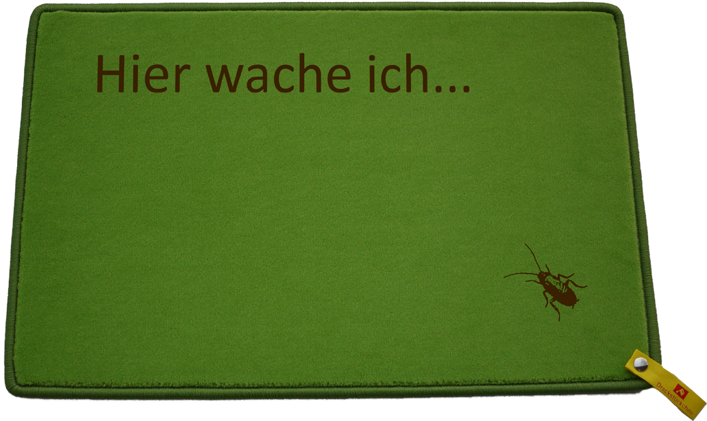 Hier Wache Ich La Cucaracha - Sign (1111x738), Png Download