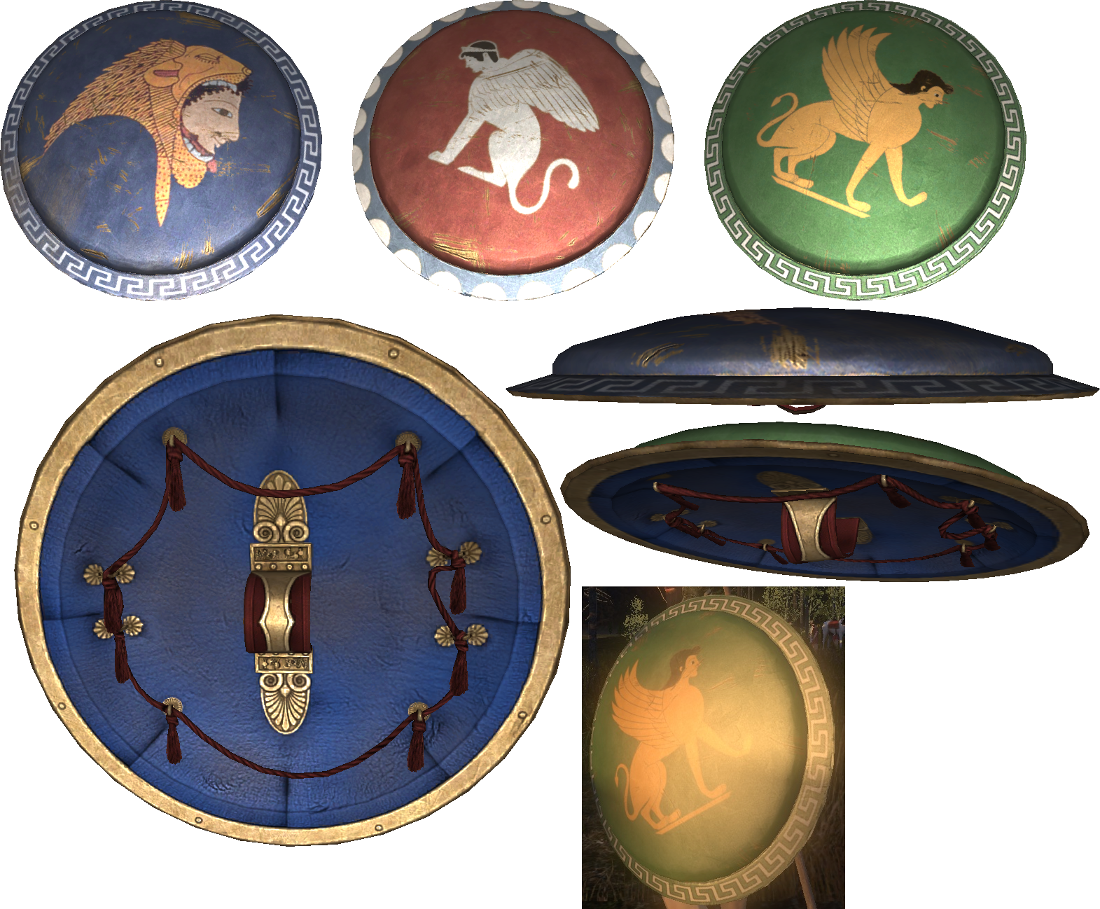 Prev Theban Officer Aspis Image - Theban Aspis (1571x1298), Png Download