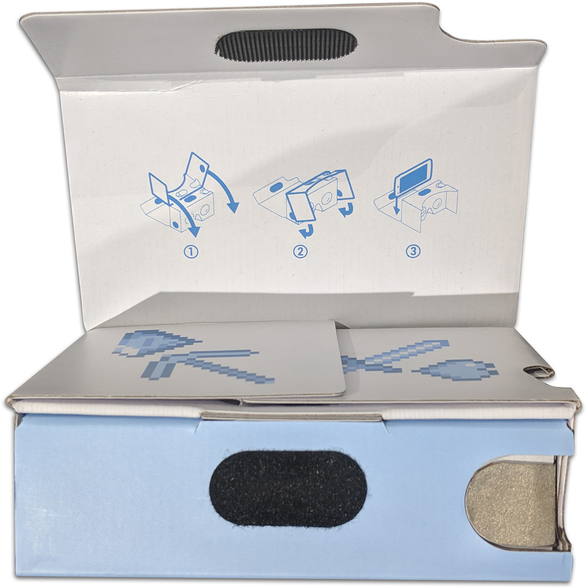Stacyplays Google Cardboard - Box (2053x2053), Png Download