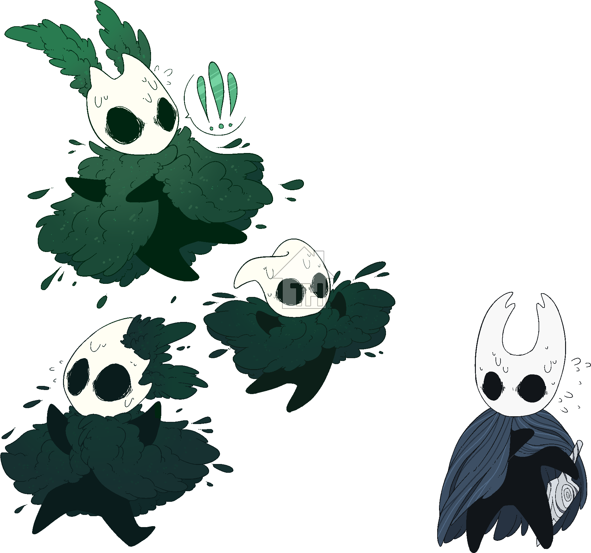 Details - Hollow Knight Vessel Oc (1988x1792), Png Download