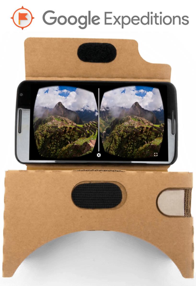 Photograph Of Cardboard Adapter That Allows A Smart - Google (818x1196), Png Download
