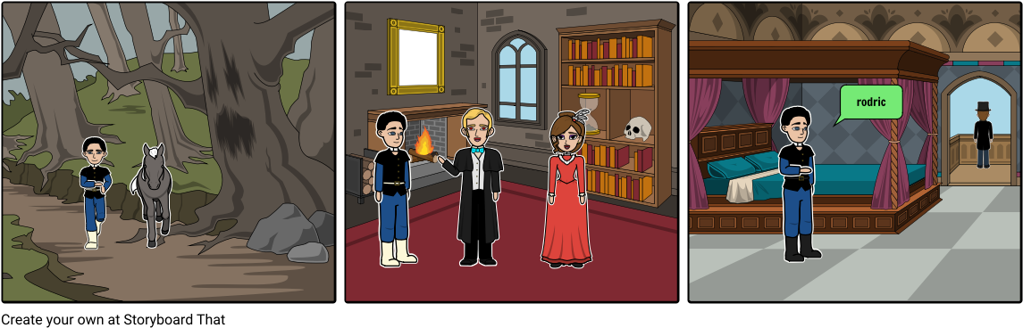 Usher - Tale Of Sir Launcelot Du Lake Comic (1164x385), Png Download