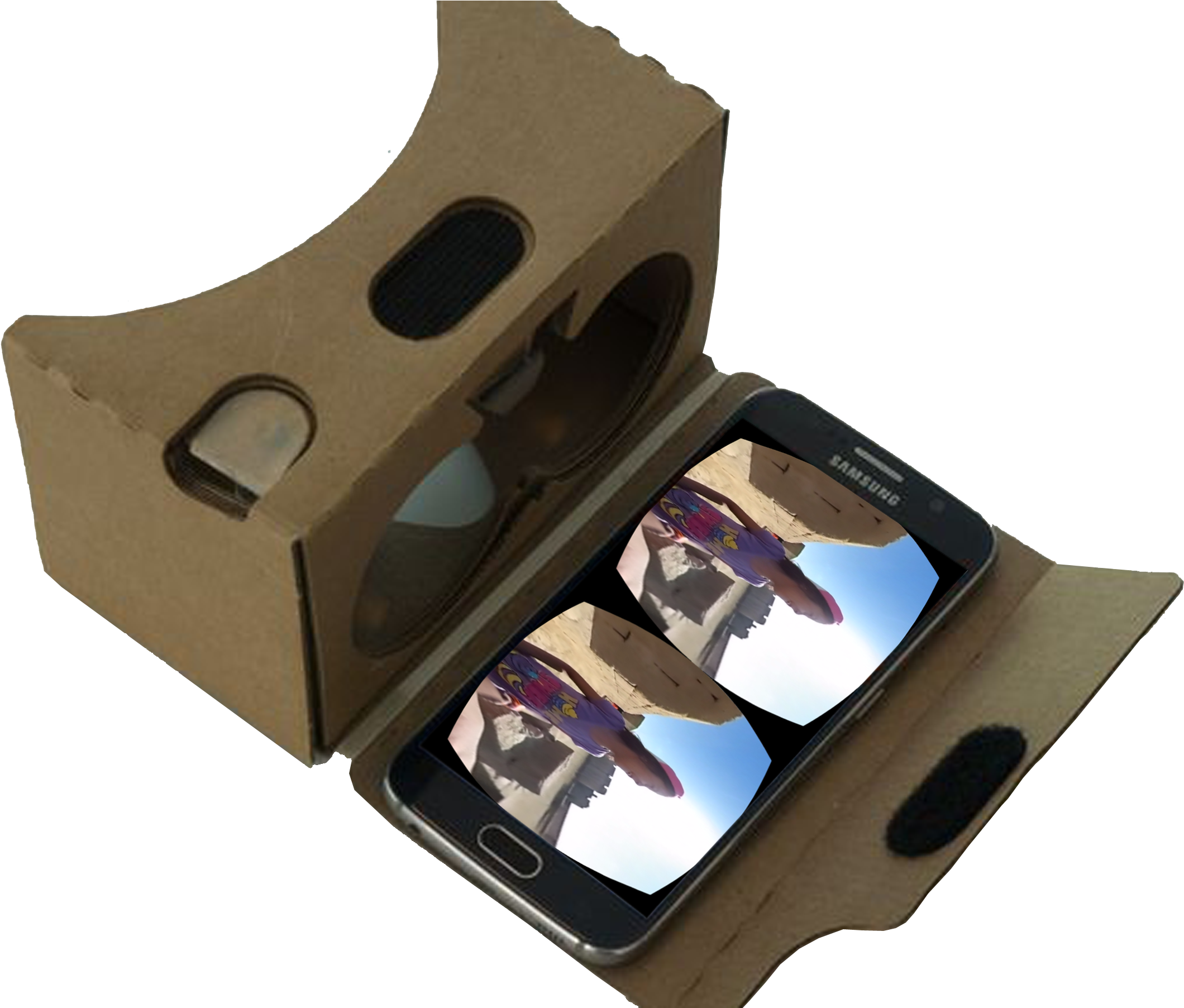 Step 4) Now Enjoy The Stream With Google Cardboard - Boston Terrier (3208x1804), Png Download