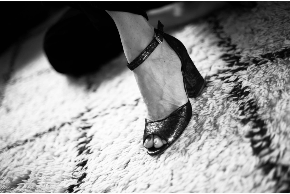 Pearl And Stud Contemporary Going Out Shoes 1 1 - Monochrome (1000x1000), Png Download