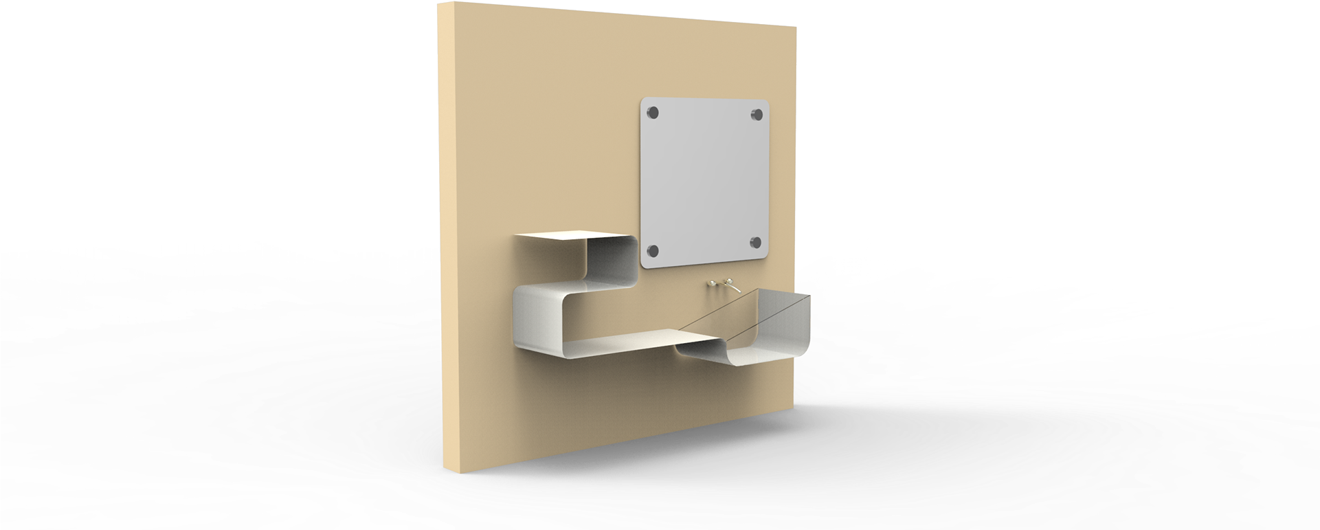 Go Back To Project Page - Shelf (1920x871), Png Download