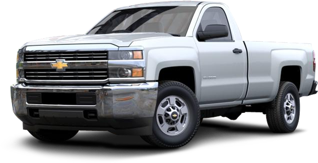 Chevrolet Silverado-2500hd Wt - 2019 Chevy Silverado Trail Boss Silver (640x480), Png Download