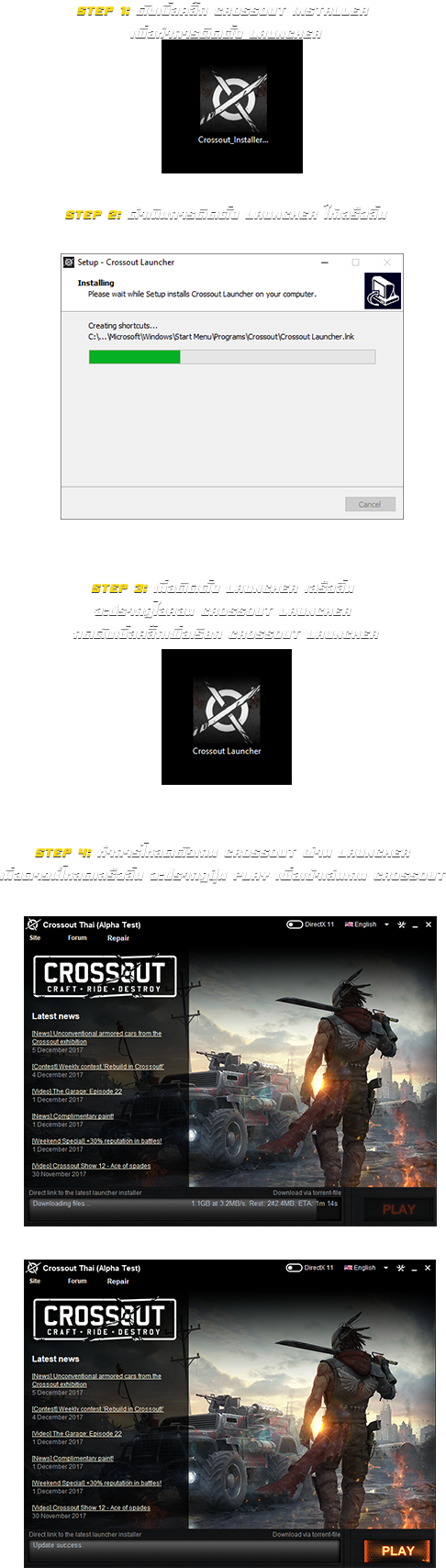 ขั้นตอนการติดตั้ง - Pc Game (486x1708), Png Download