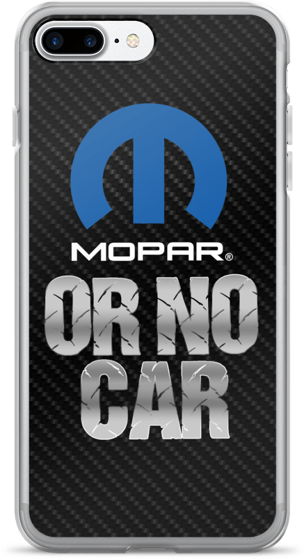Mopar Or No Car Iphone 7 Case - Mopar (1000x1000), Png Download