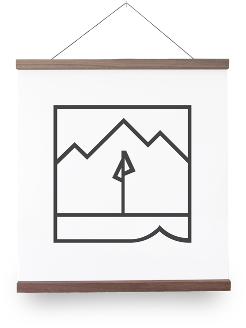Landmark White Giclée Print - House (989x987), Png Download