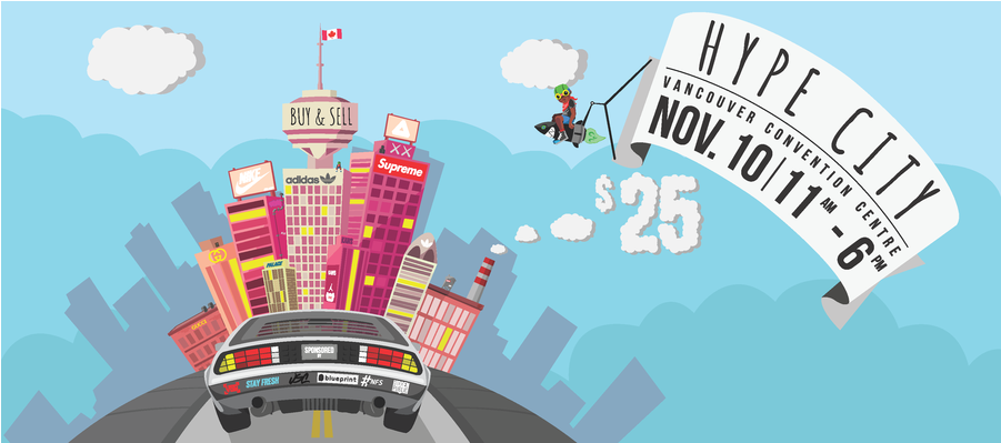 Hype City 2018 November 10 - Hype City Vancouver (900x524), Png Download