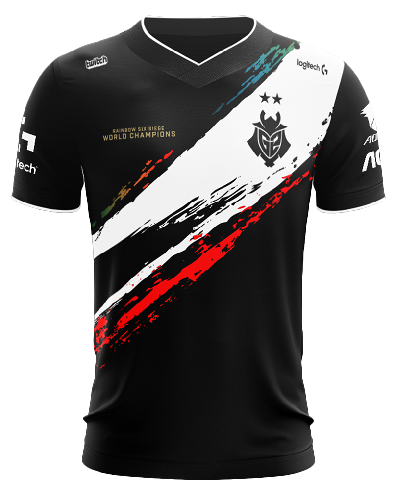 Rainbow Six Siege World Champions Limited Edition Pro - G2 Esports T Shirt (1000x1000), Png Download