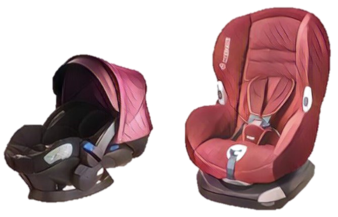 Car Seat Png Background - Siege Auto Stokke Izi Sleep (746x452), Png Download