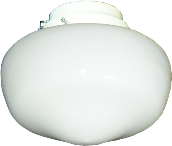 Picture Of 100 Plain Schoolhouse White - Ceiling Fixture (800x800), Png Download