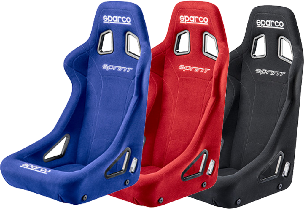 Sparco Sprint Fia Motorsport Bucket Seat - Sparco Sprint Red (1024x768), Png Download