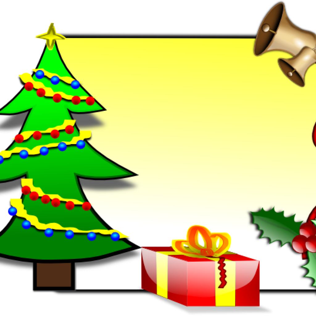 Free Christmas Card Clipart 19 Free Christmas Image - Small Christmas Card Template (1024x1024), Png Download