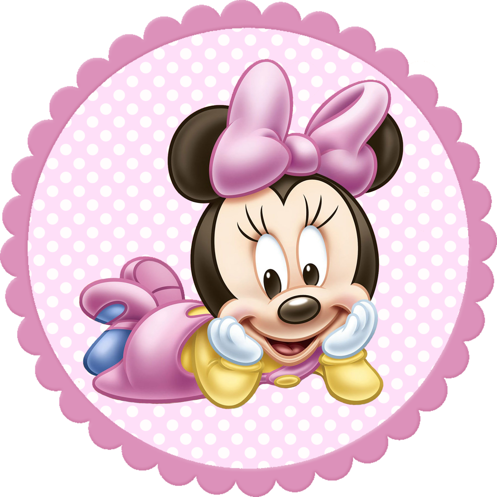 Minnie Mouse Baby Png (1600x1600), Png Download