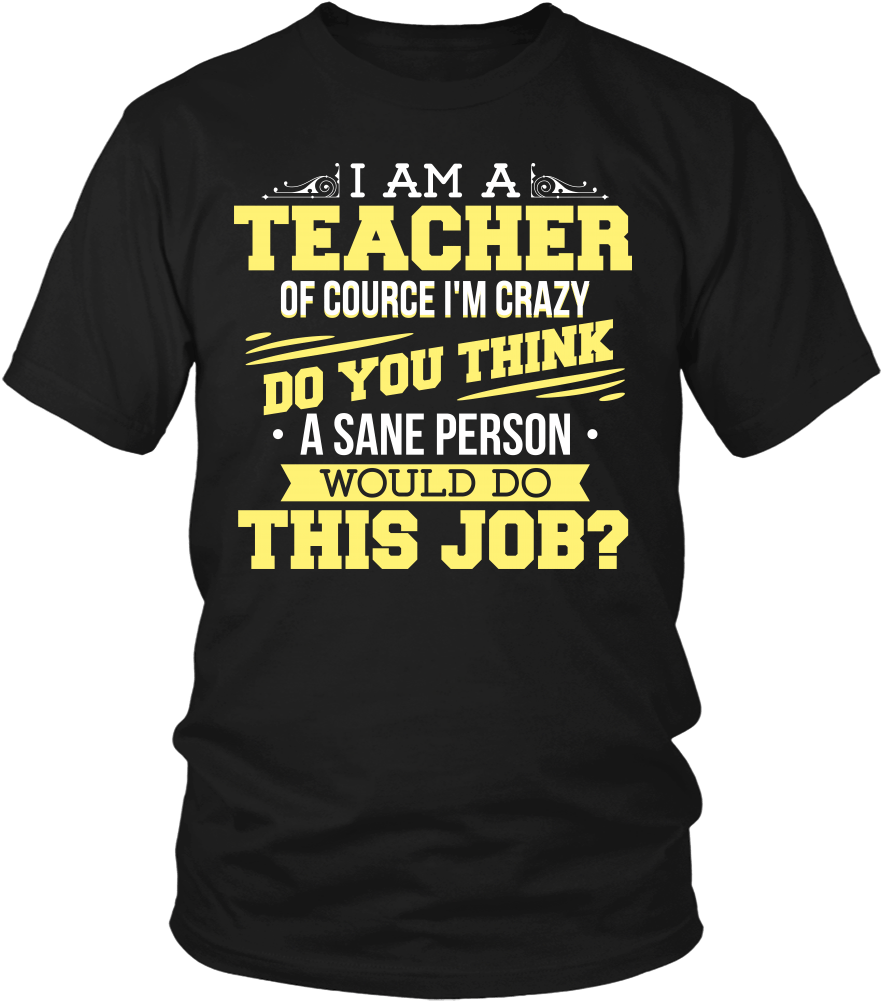 I Am A Teacher Of Course I'm Crazy Do You Think A Sane - Uniqlo X Keith Haring (1000x1000), Png Download