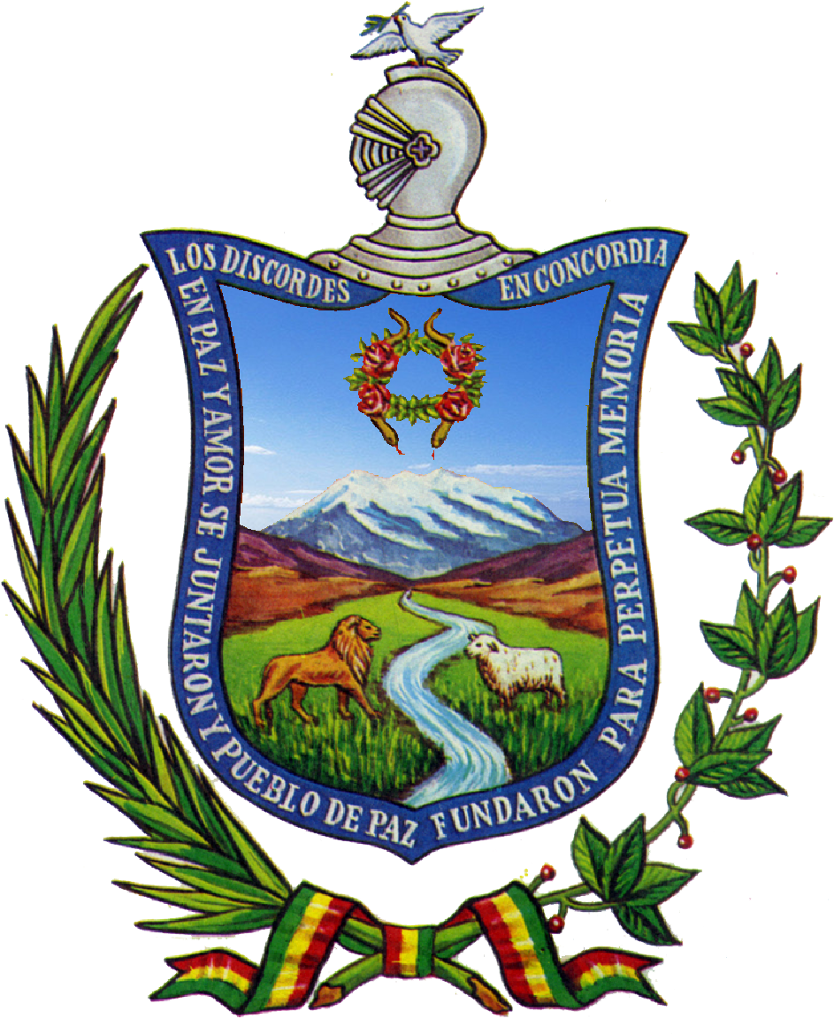Escudo De La Paz - Gobierno Autonomo Departamental De La Paz (983x1215), Png Download